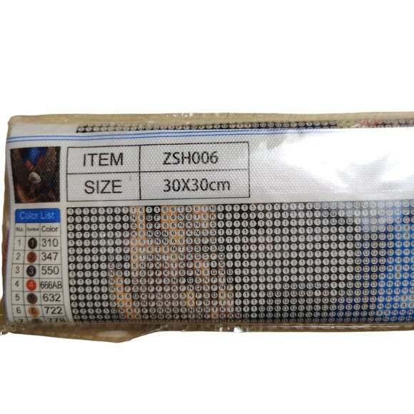 Diamond Painting 12 x 12 inch American Eagle DIY Craft Kit - Picture 3 of 6